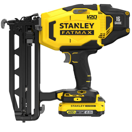 Cloueur sans fil Stanley Fatmax, outillage jaune et noir, V20 lithium ion
