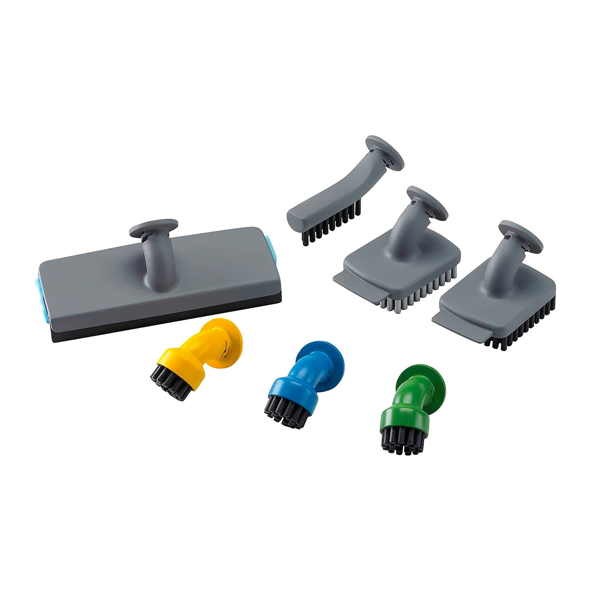 Kit brosses de nettoyage Kärcher, accessoires en plastique multicolore, pour entretien sanitaire
