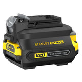 Batterie Stanley Fatmax V20, accessoire électroportatif, couleur noire et jaune