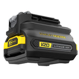 Batterie Stanley Fatmax, V20 Lithium-Ion, couleur noire et jaune.