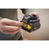 Batterie Stanley, outil électroportatif, couleur noire et jaune, V20 Lithium-Ion
