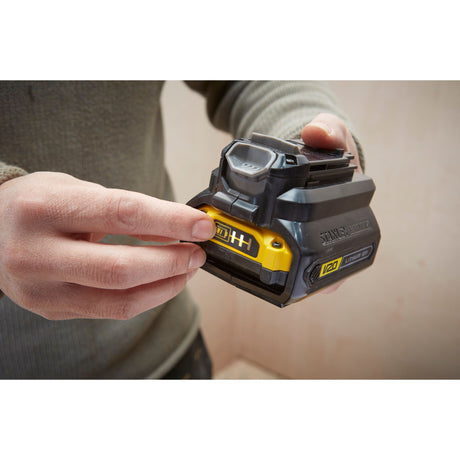 Batterie Stanley, outil électroportatif, couleur noire et jaune, V20 Lithium-Ion