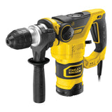 Perforateur Stanley Fatmax jaune et noir, outil électroportatif pour percer et buriner