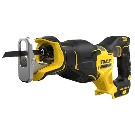 Scie sabre Stanley Fatmax jaune et noire, outil électroportatif de découpe
