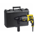 Perforateur Stanley Fatmax électrique noir et jaune avec poignée et coffret rigide