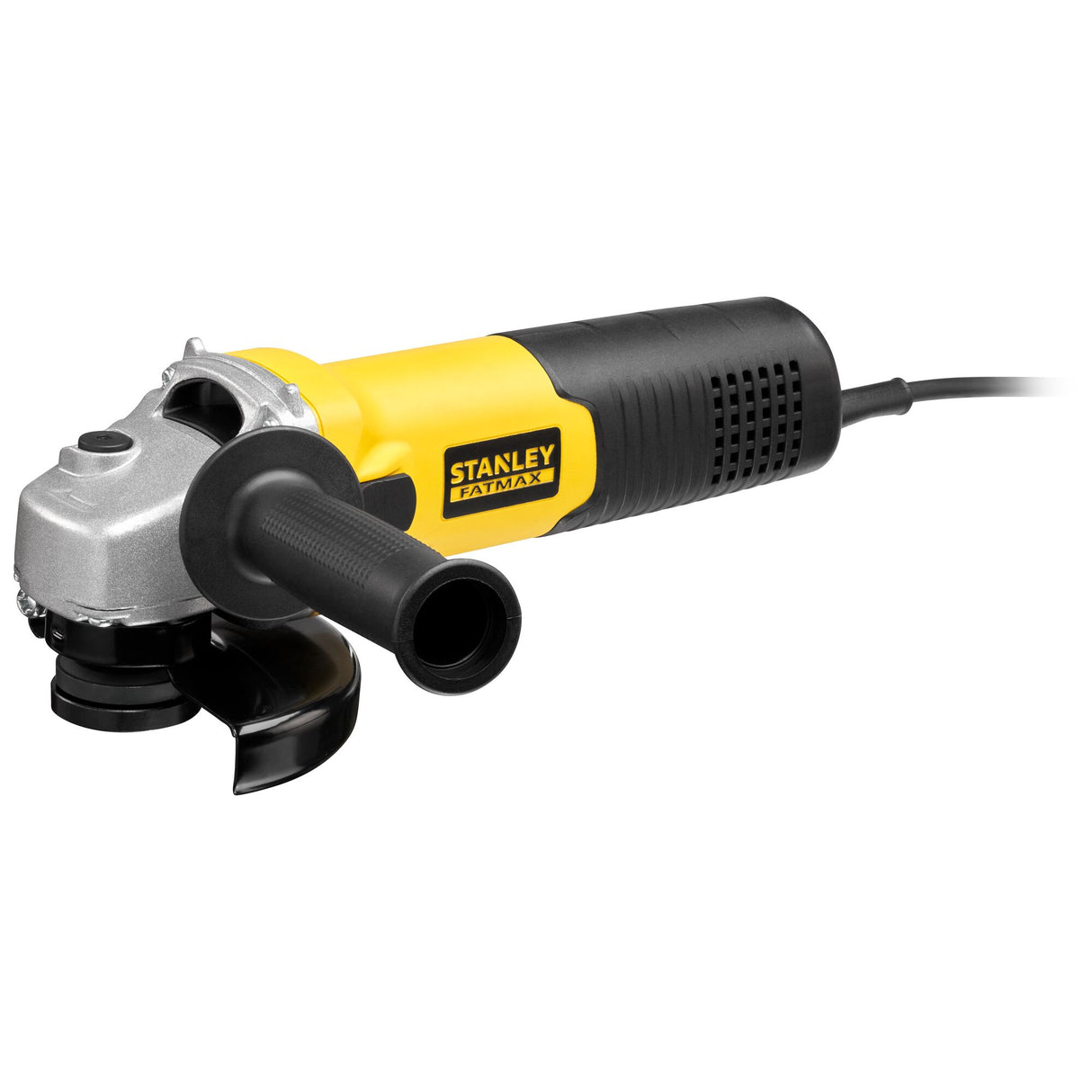 Meuleuse d'angle Stanley Fatmax jaune et noire, outil électroportatif