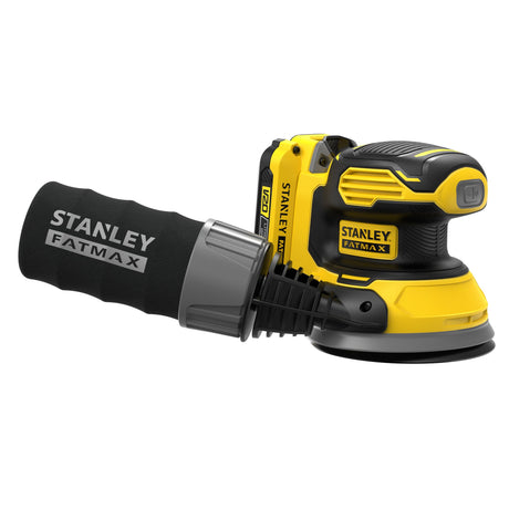 Ponceuse électrique Stanley Fatmax, outil électroportatif jaune et noir