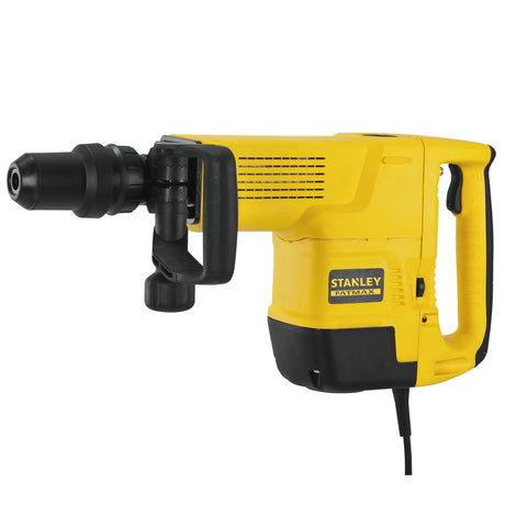 Marteau perforateur électrique Stanley, jaune et noir, outil de chantier professionnel