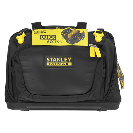 Sac à outils Stanley Fatmax noir, sacoche de rangement outil à accès rapide