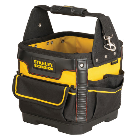 Sac à outils Stanley Fatmax, type sac de transport, couleur jaune et noir.