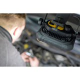 Projecteur LED noir Stanley pour atelier, éclairage d'appoint lors de réparations auto