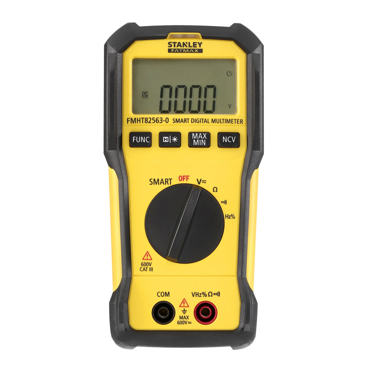Multimètre numérique Stanley, type testeur électrique, couleur jaune et noir