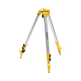 Trépied Stanley, outil de mesure, couleur jaune et argent, trois pieds réglables