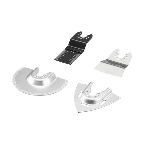 Set d'accessoires Bosch pour outil multifonction, lames métalliques, couleur argent