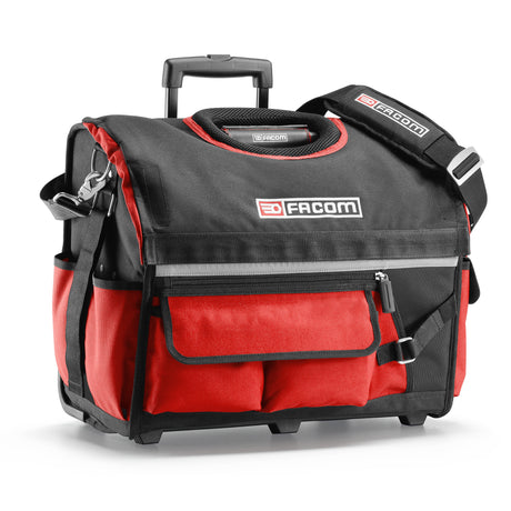 Sac à outils Facom, sacoche de transport noire et rouge pour outillage professionnel