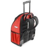 Sac à roulettes Facom, type sac à outils, couleur rouge et noir