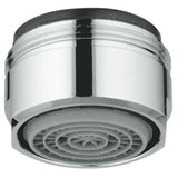 Mousseur Grohe, accessoire robinet, couleur chromée, design rond