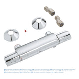 Mitigeur thermostatique Grohe, robinet de douche, couleur chrome, avec accessoires