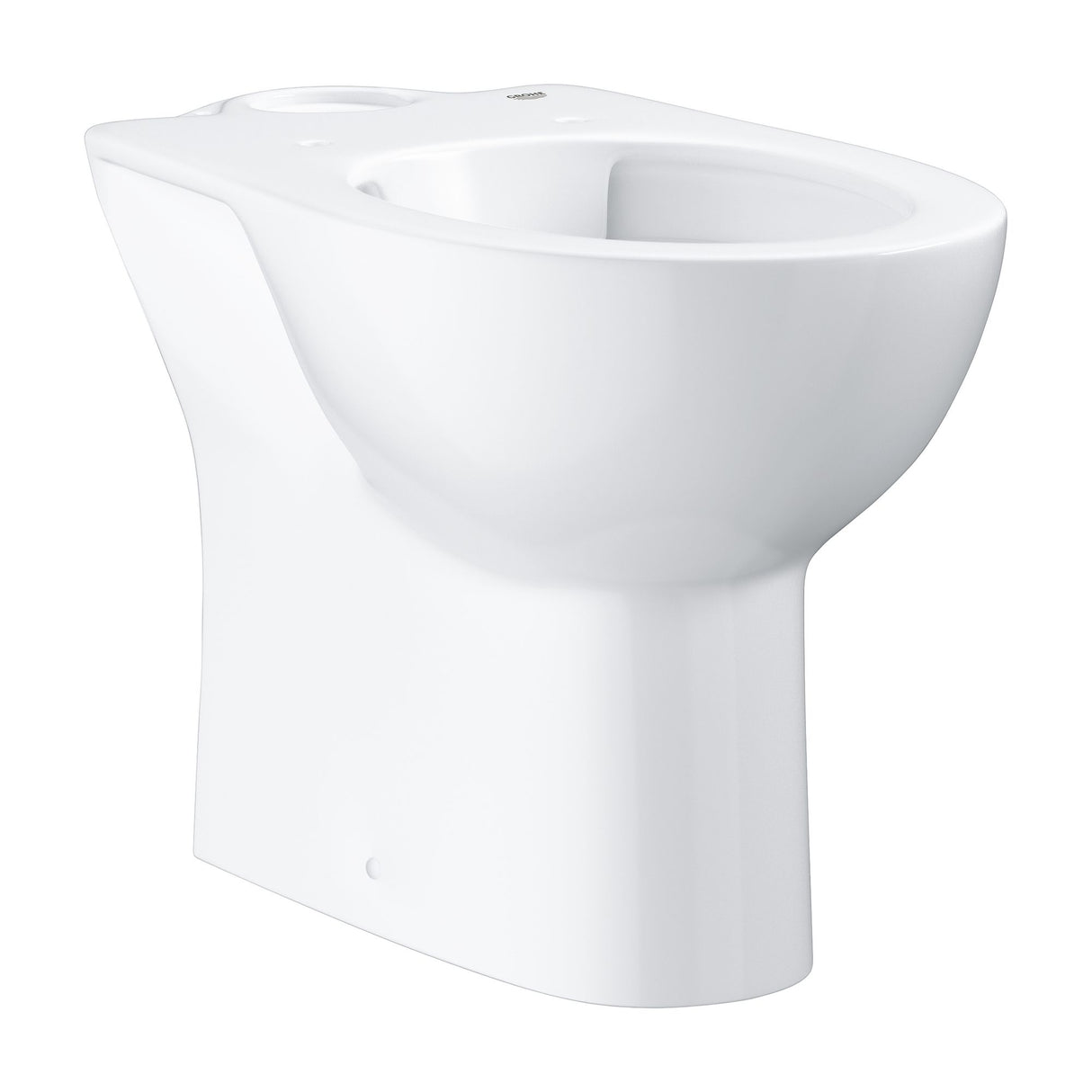 Cuvette WC blanche Grohe en céramique, sanitaire moderne, couleur blanche