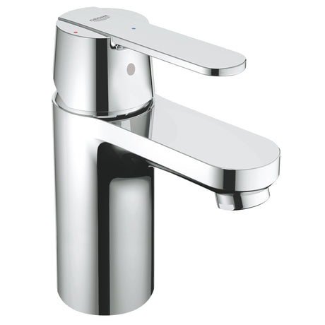 Mitigeur lavabo Grohe chromé, robinet salle de bain, couleur argent brillant