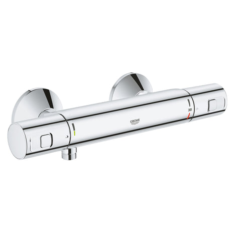 Mitigeur thermostatique Grohe, robinet mural, couleur chrome brillant
