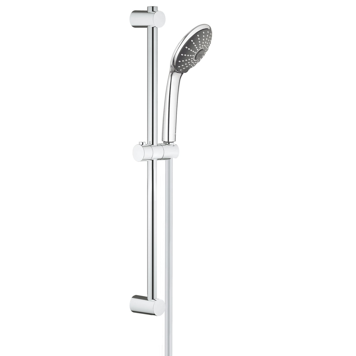 Douchette Grohe, ensemble de douche, couleur chrome, design moderne, pommeau réglable.