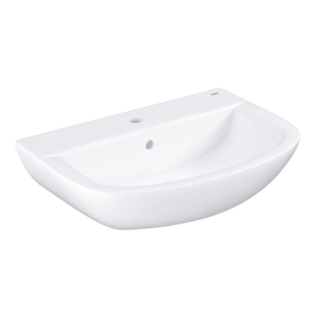 Lavabo blanc Grohe, vasque en céramique pour salle de bain, design moderne.