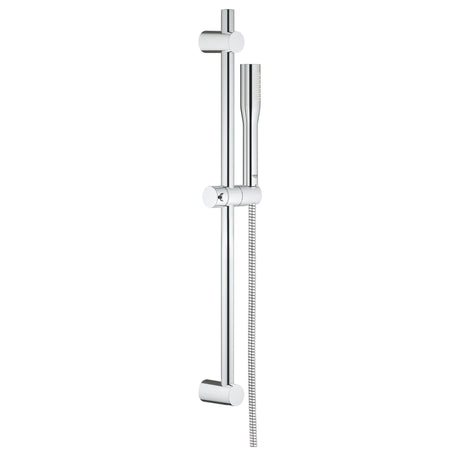 Douchette Grohe, barre de douche chromée, couleur argent, design moderne