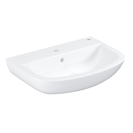 Lavabo blanc Grohe, céramique, design moderne, sanitaire salle de bain