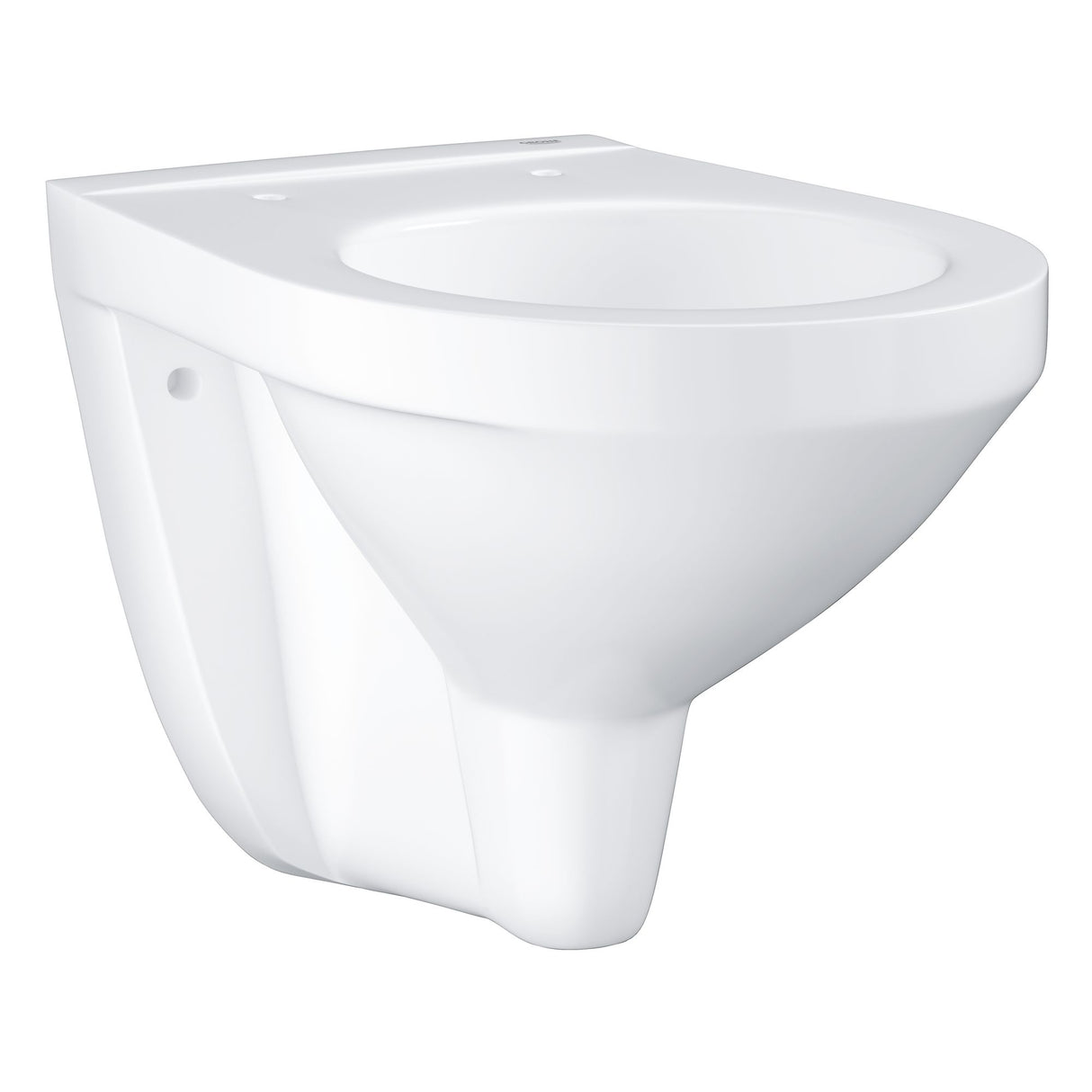 Toilette suspendue blanche Grohe, céramique sanitaire moderne