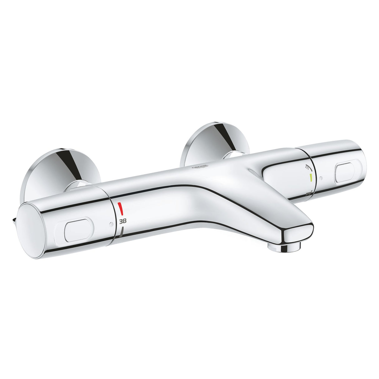 Mitigeur thermostatique Grohe, robinet de douche, couleur chromé