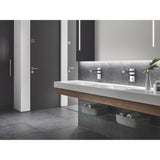 Mitigeur mural Grohe, robinet de salle de bain, couleur chromée, design moderne