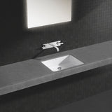 Mitigeur mural Grohe, robinetterie de salle de bain chromée, design moderne, couleur argentée