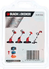 Bobine de fil de rechange Black & Decker pour coupe-bordure, couleur bleue