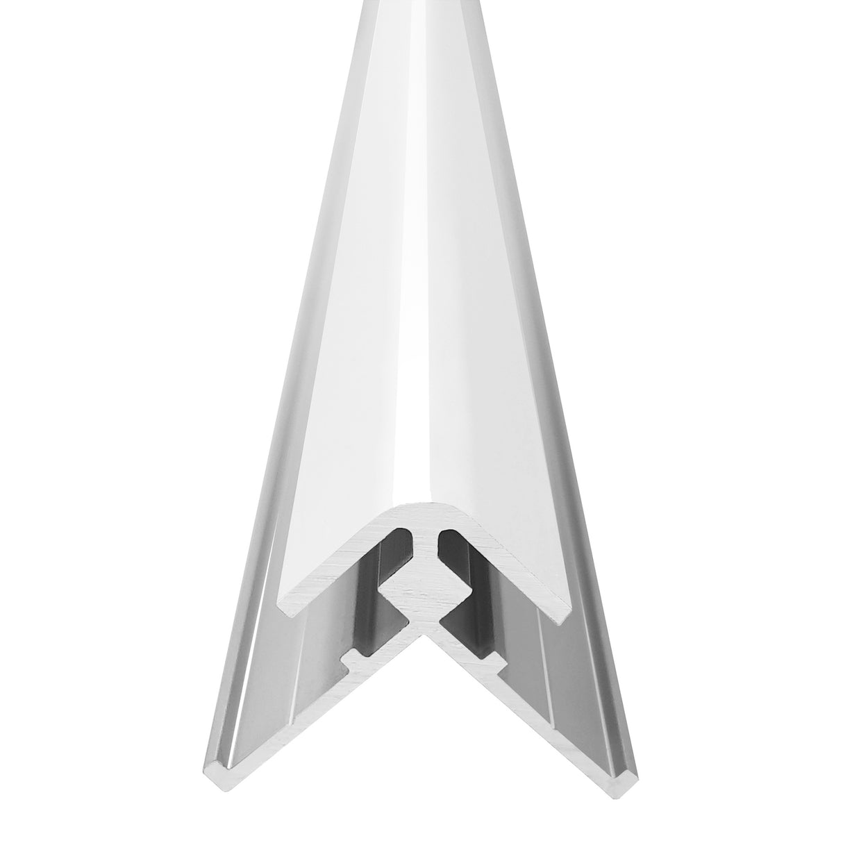 Profilé d’angle blanc, marque Schluter, pour finition carrelage
