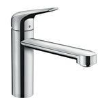 Robinet mitigeur Grohe, type cuisine, couleur chrome brillant