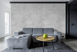 Salon moderne avec panneau mural Vipanel, type marbre classico, couleur mat perle.
