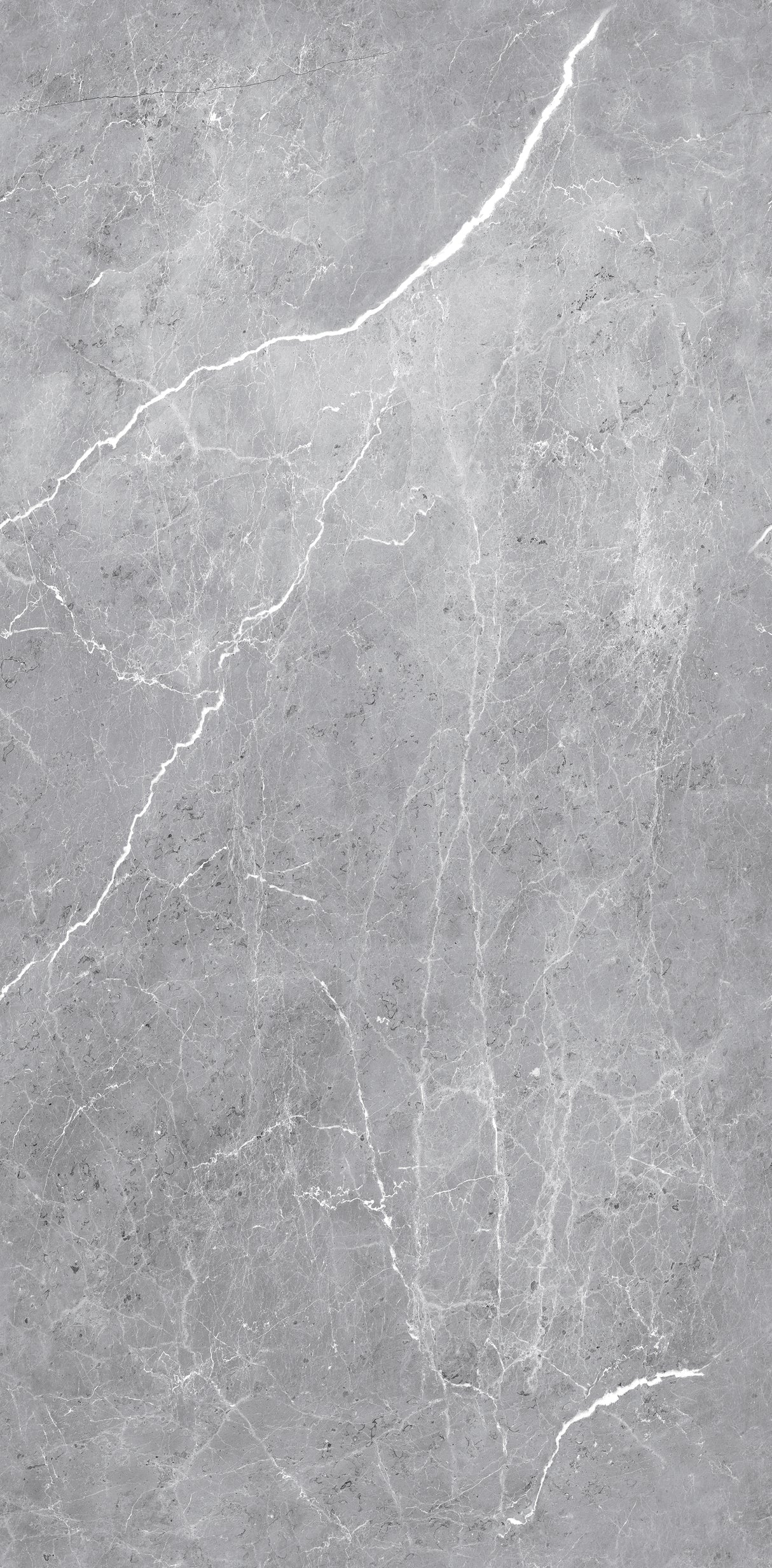 Carrelage Brillant Aragon, type carreau, couleur anthracite, effet marbre gris veiné.