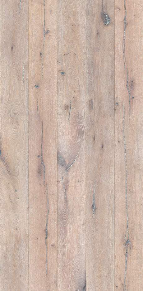 Parquet mat perle, marque Bois chêne, couleur chêne clair naturel.