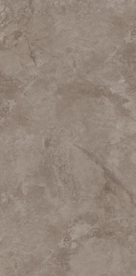 Marque Velvet, carreau effet marbre Emperador, couleur marron beige naturel